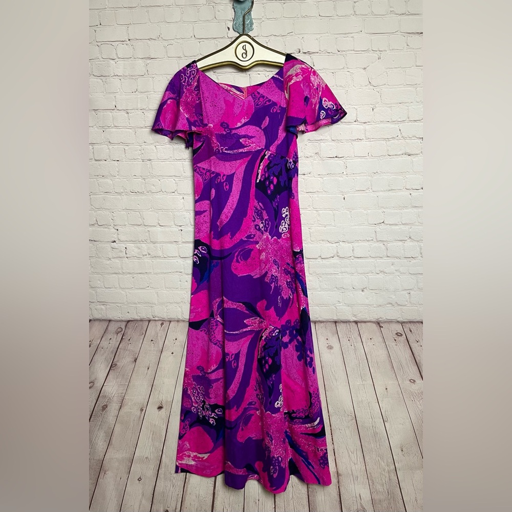 Vintage 60s Hawaiian Dress